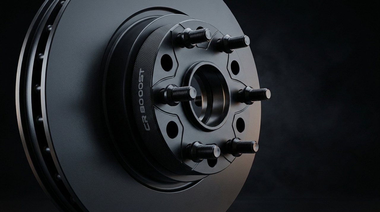 Mounted on brake disc