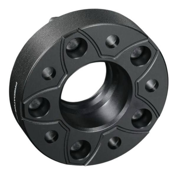 Hub-centric spacer three-quarter view